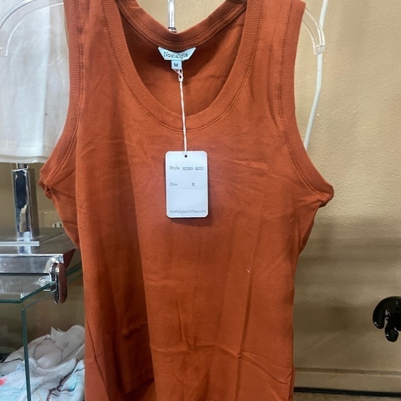 Nostalgia cotton ribbed tank top many sizes and colors - Picture 6 of 15